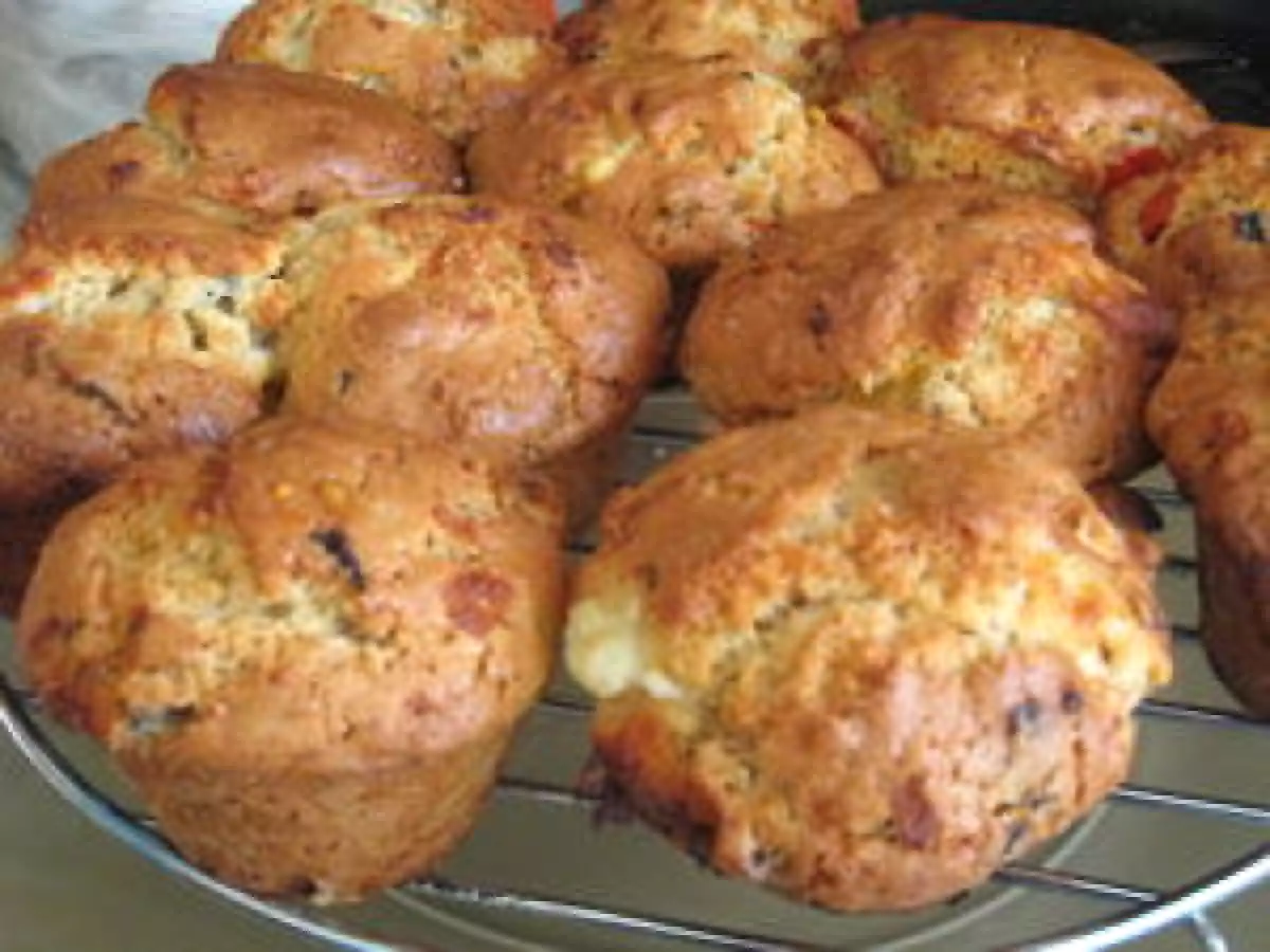 Muffins aux tomates cerise de France