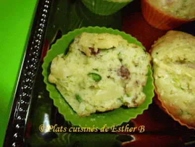 Muffins aux zucchinis (courgettes) et ananas - photo 2