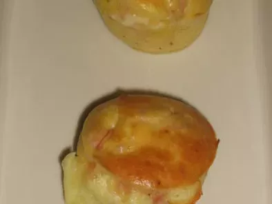 Muffins bacon et fromage à raclette