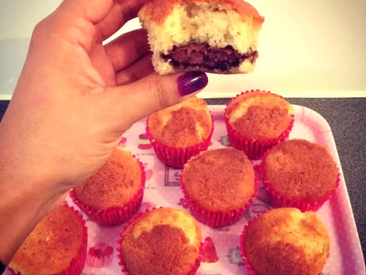 MUFFINS BANANE ET NUTELLA - photo 2