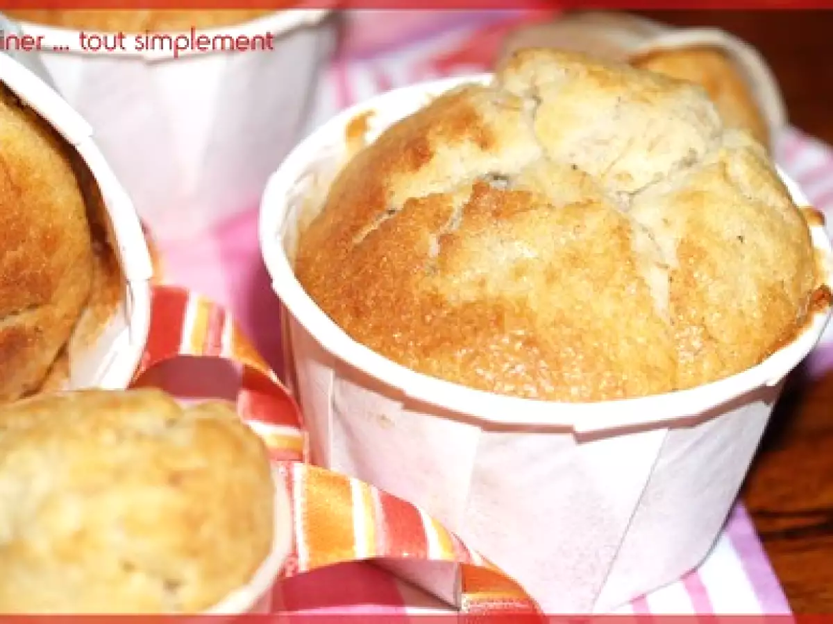 Muffins Banane, Poire et Amandes - photo 3