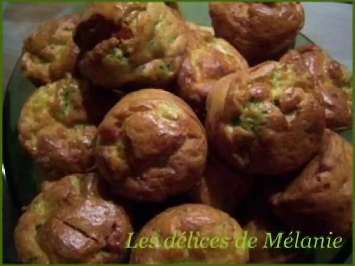 Muffins brocoli jambon