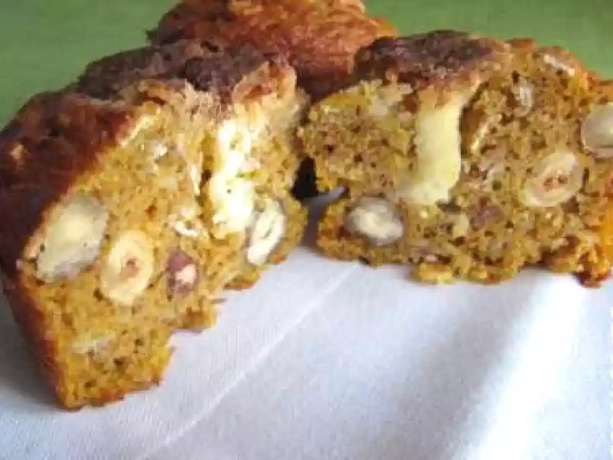 MUFFINS BUTTERNUT NOISETTES CHOCOLAT BLANC