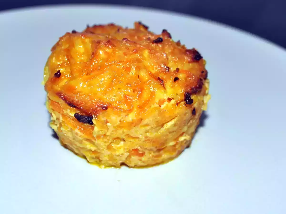 Muffins Carottes Parmesan