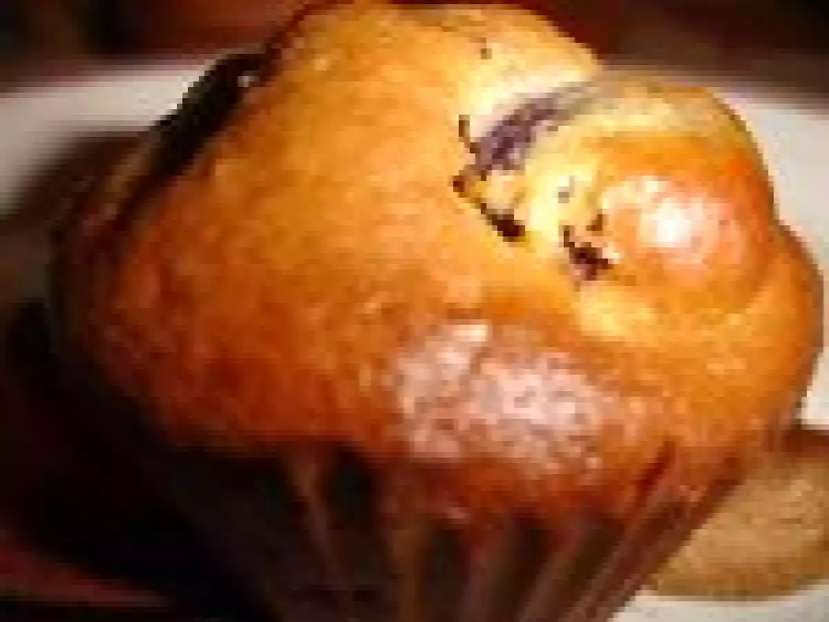 Muffins cerise amande