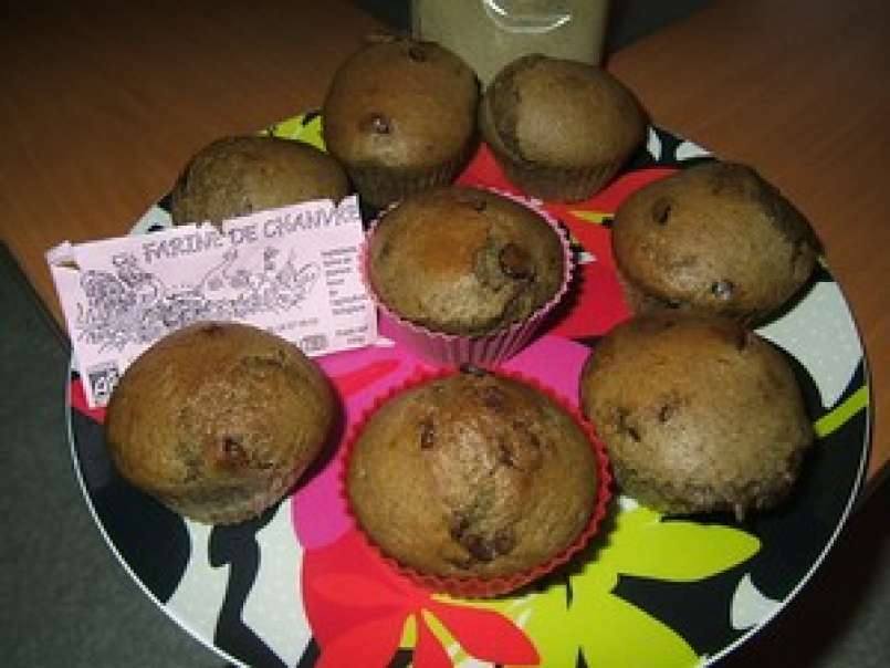 Muffins chanvre-pépites de chocolat - photo 2