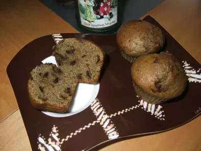 Muffins chanvre-pépites de chocolat