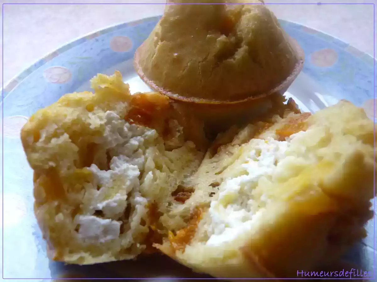 Muffins chèvre poivrons