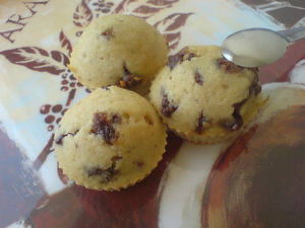 Muffins choco-amandes (ou le goûter gourmand du mercredi après-midi)