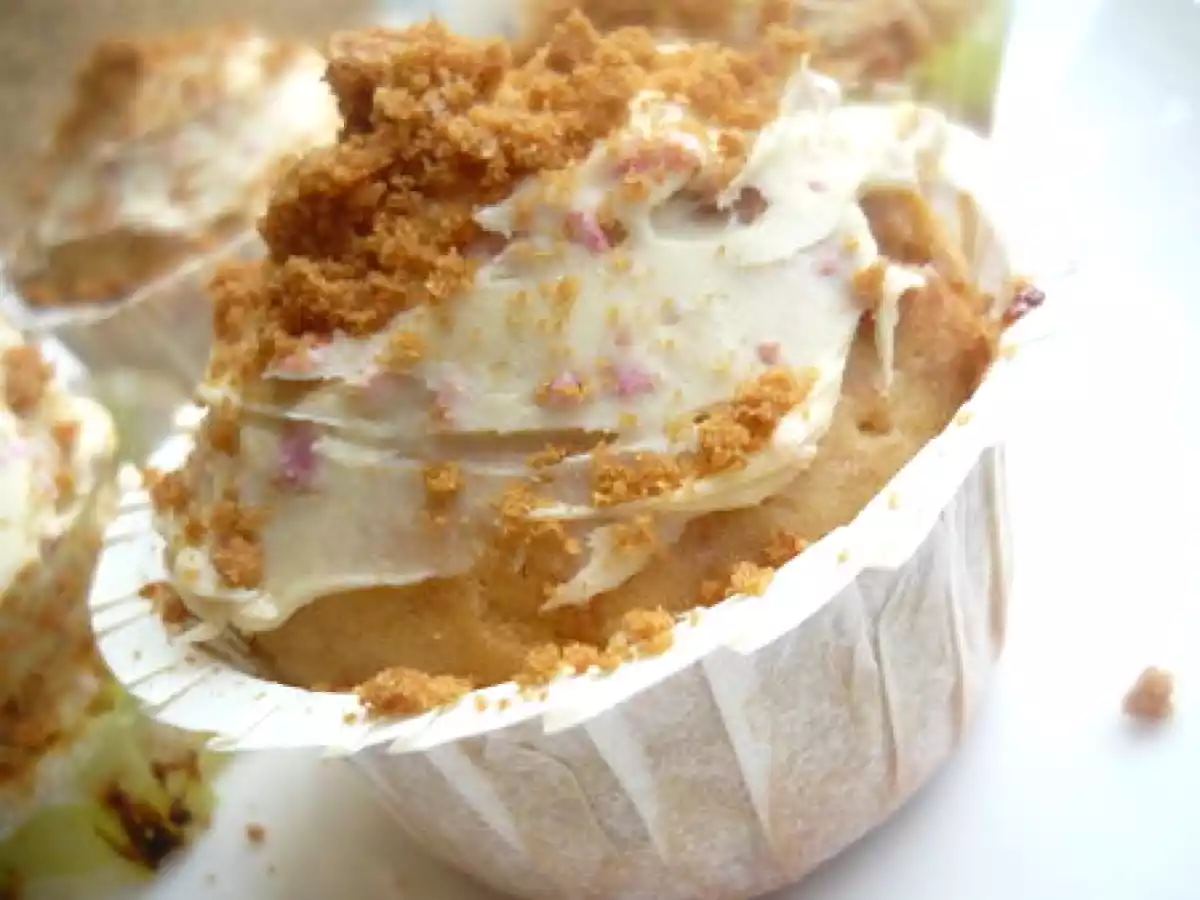 Muffins chocolat blanc et speculoos