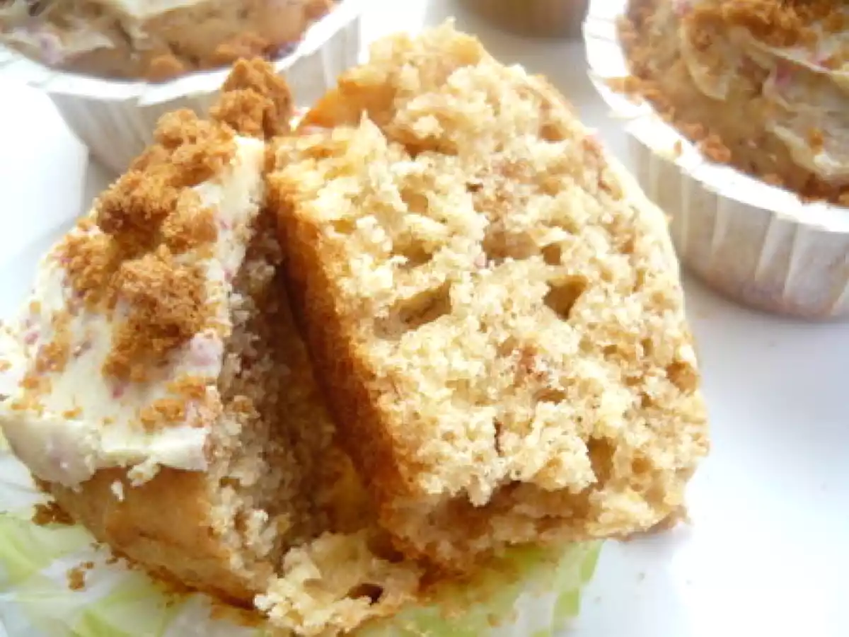 Muffins chocolat blanc et speculoos - photo 2