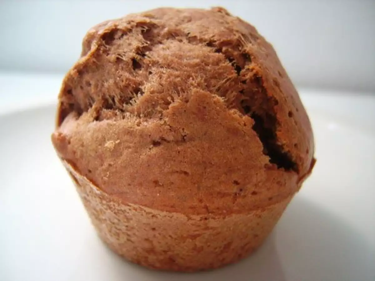 MUFFINS CHOCOLAT CAPPUCCINO AUX NOIX DU BRÉSIL ET AU COEUR FONDANT