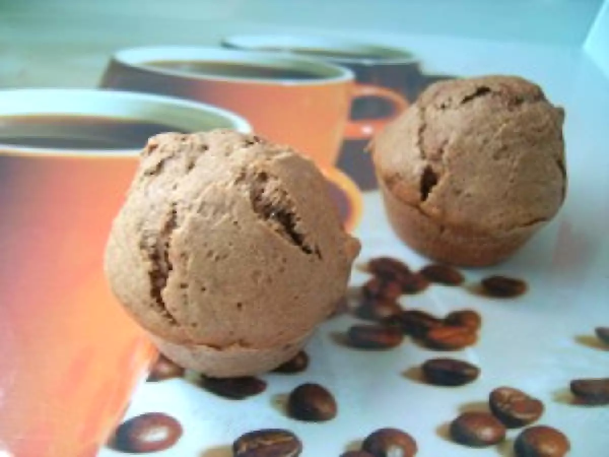 MUFFINS CHOCOLAT CAPPUCCINO AUX NOIX DU BRÉSIL ET AU COEUR FONDANT - photo 2