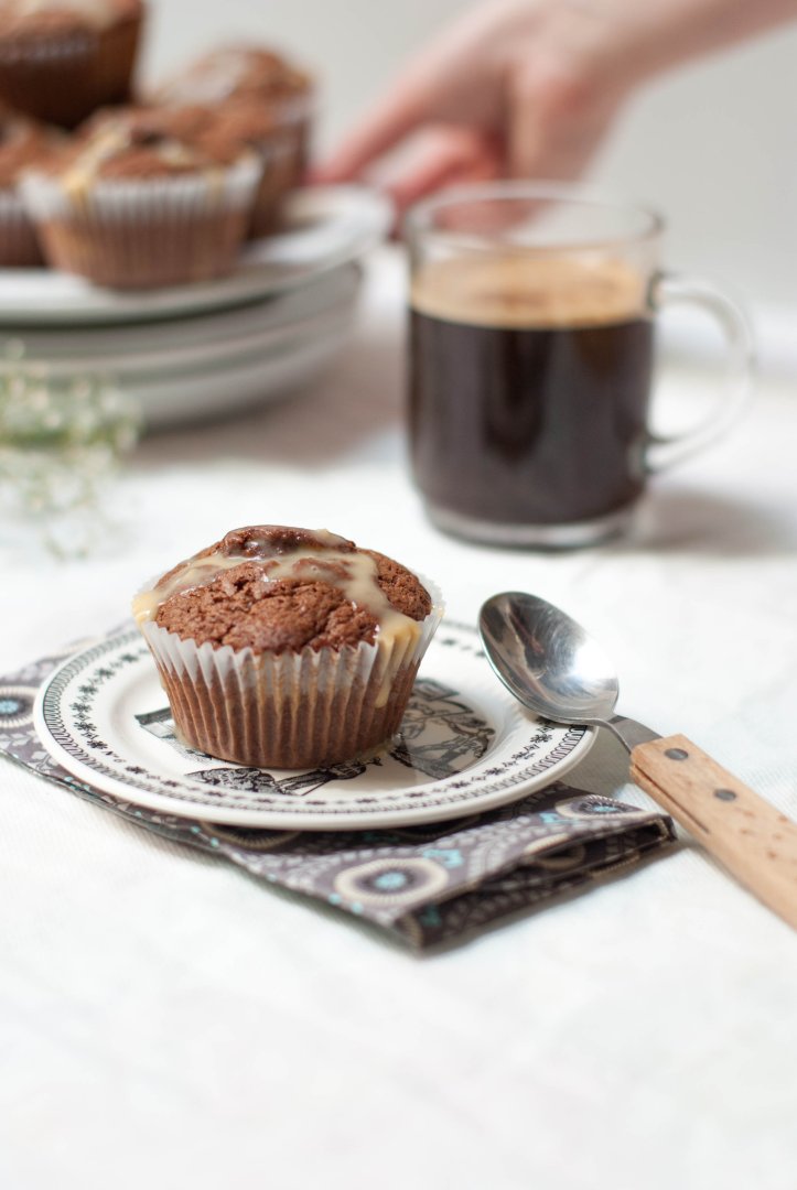 Muffins chocolat caramel Recette Ptitchef