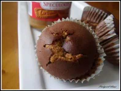 Muffins chocolat, coeur de crème de spéculoos - photo 3