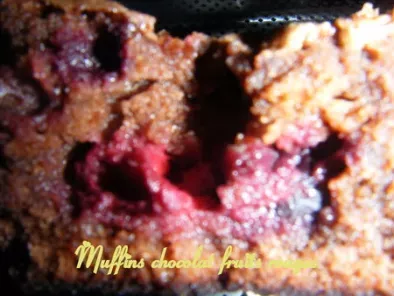 Muffins chocolat fruits rouges de Cyril Lignac, photo 3