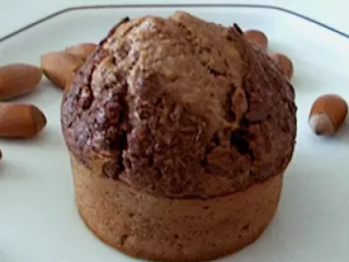 Muffins chocolat - noisette