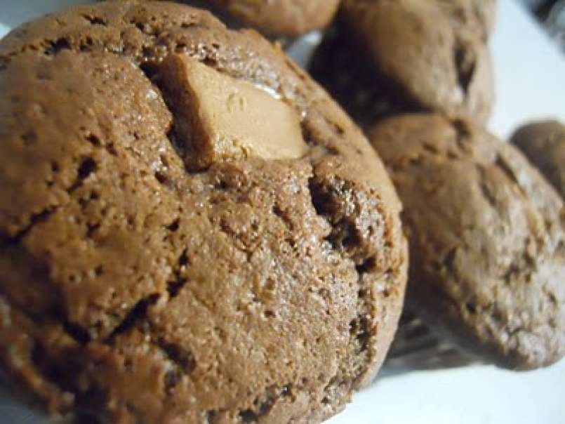 Muffins chocolat pralinoise