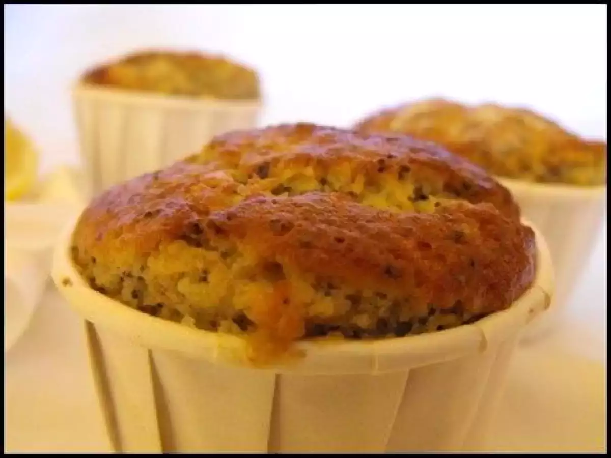 Muffins citron pavot & poire - photo 2
