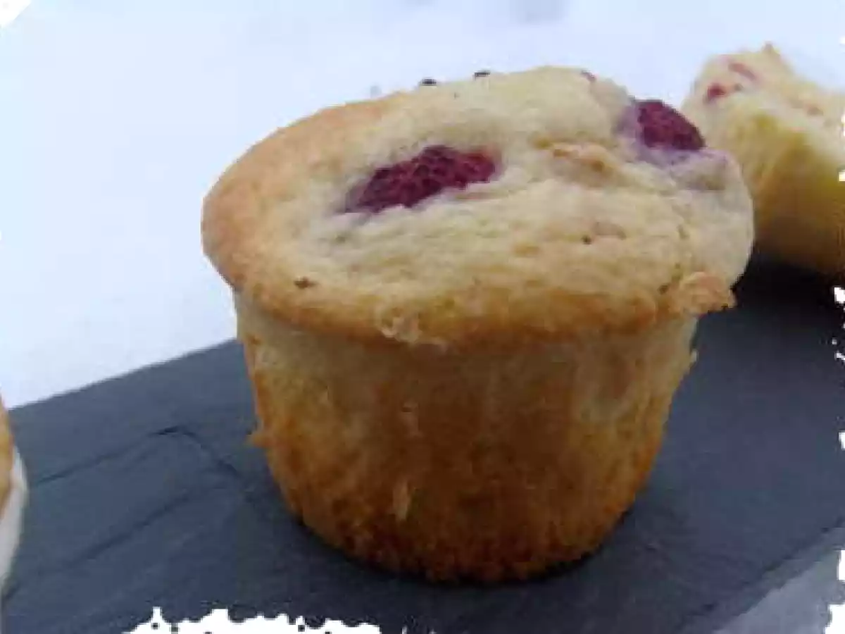 Muffins citron vert, coco & framboises - photo 2