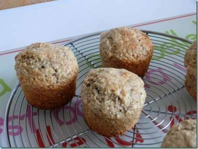 Muffins coco-chocolat au tahin (sans beurre!) - photo 3
