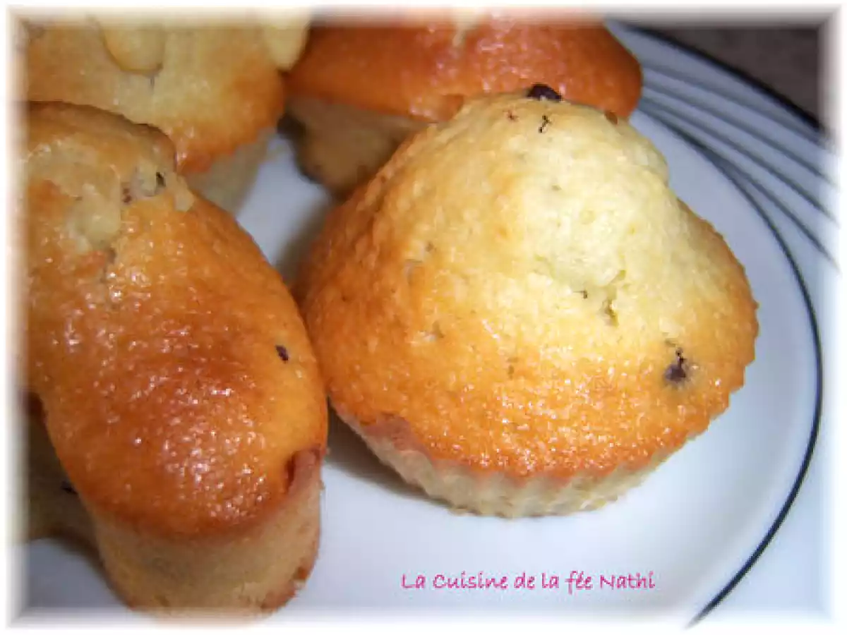 Muffins coco et pépites de chocolat