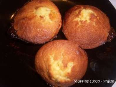 Muffins coco-fraise