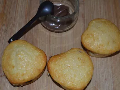 Muffins coeur fondant au Nutella