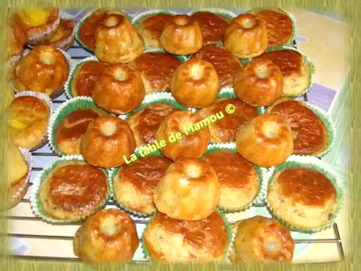 Muffins crabe et truite fumée