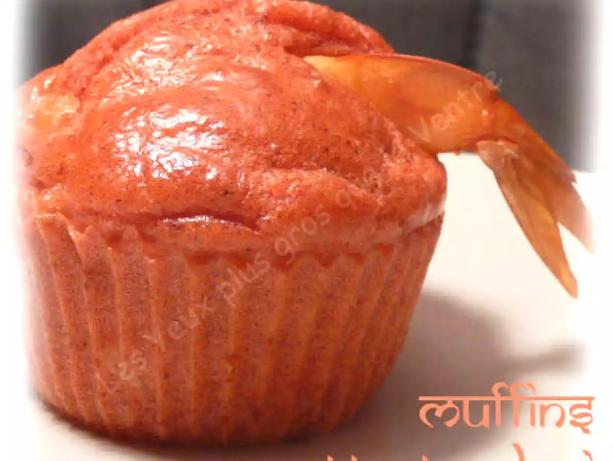 Muffins crevette tandori