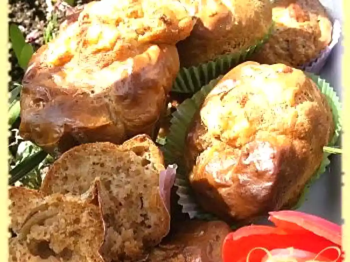Muffins d'endives au roquefort