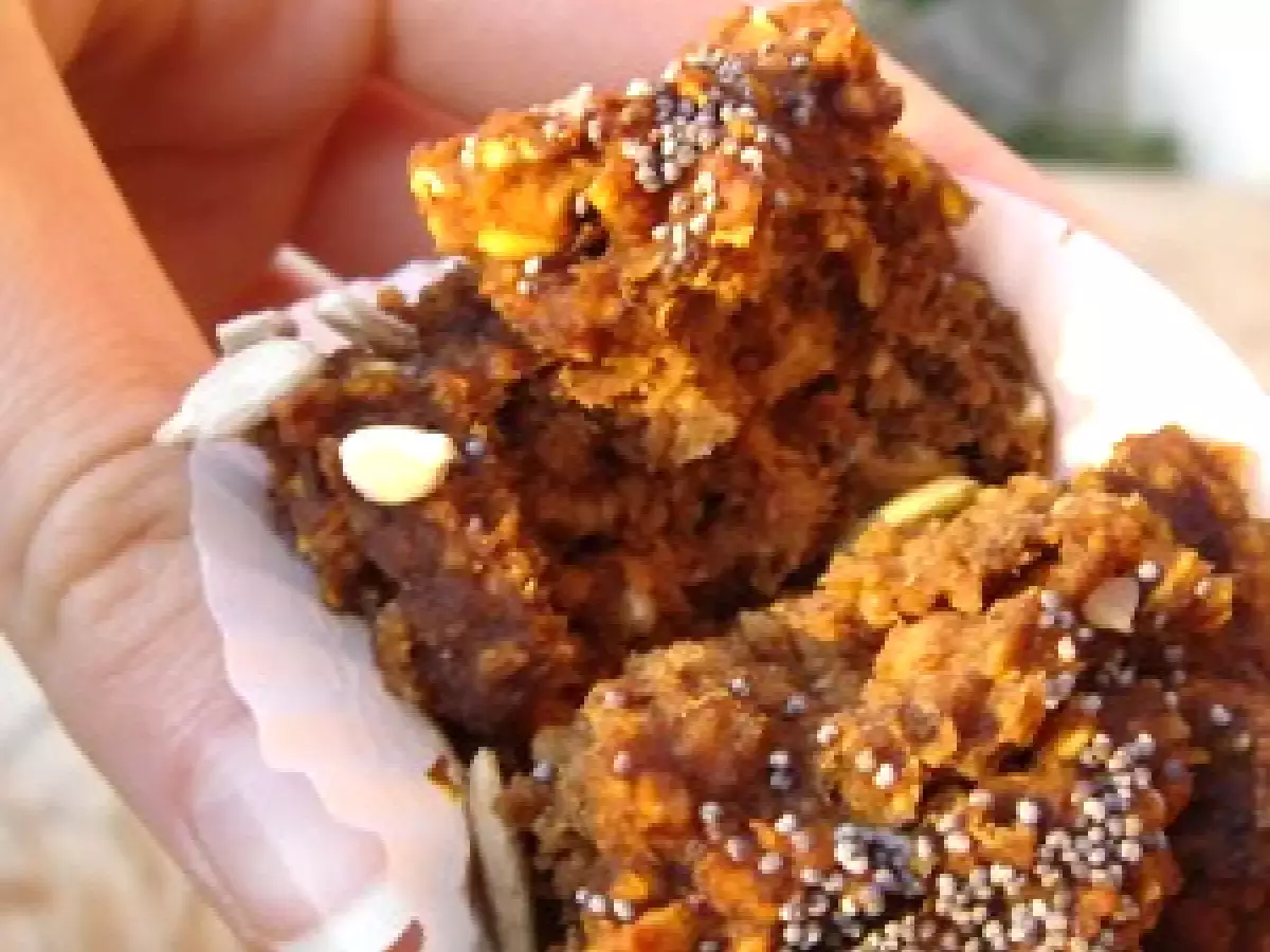 Muffins de courge à la farine de chataigne - photo 2