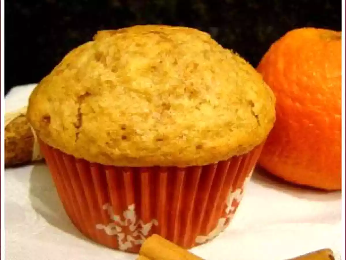 Muffins de Noël : Epices et mandarine