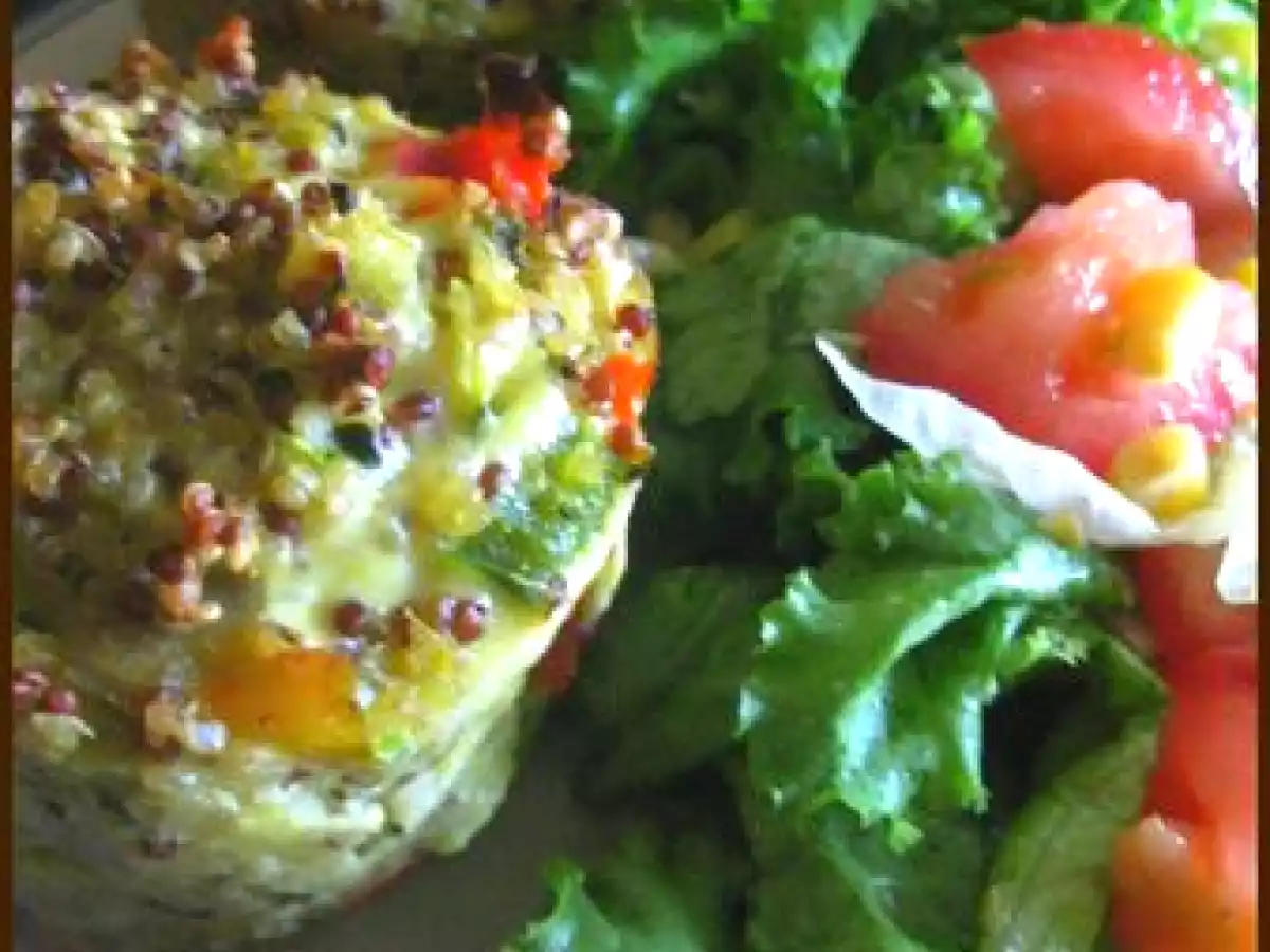 Muffins de quinoa aux légumes
