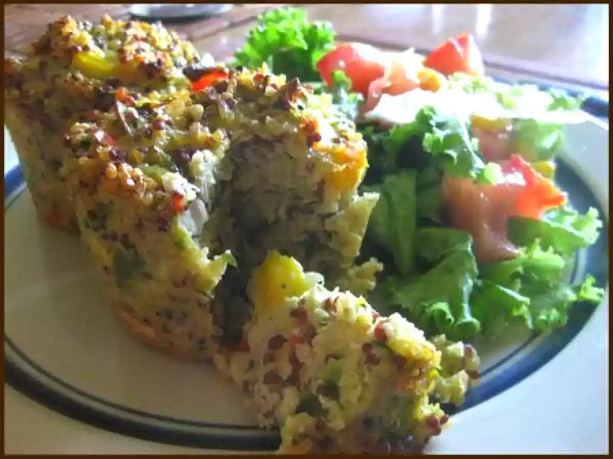 Muffins de quinoa aux légumes - photo 2