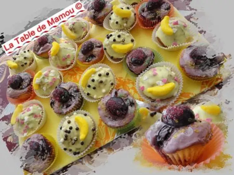 Muffins et cupcakes aux quetsches, photo 4