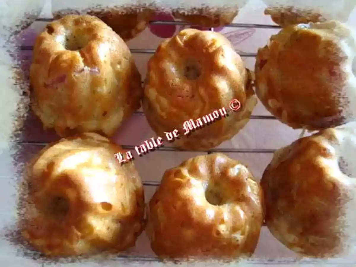 Muffins et mini kouglopfs au leerdammer et bacon