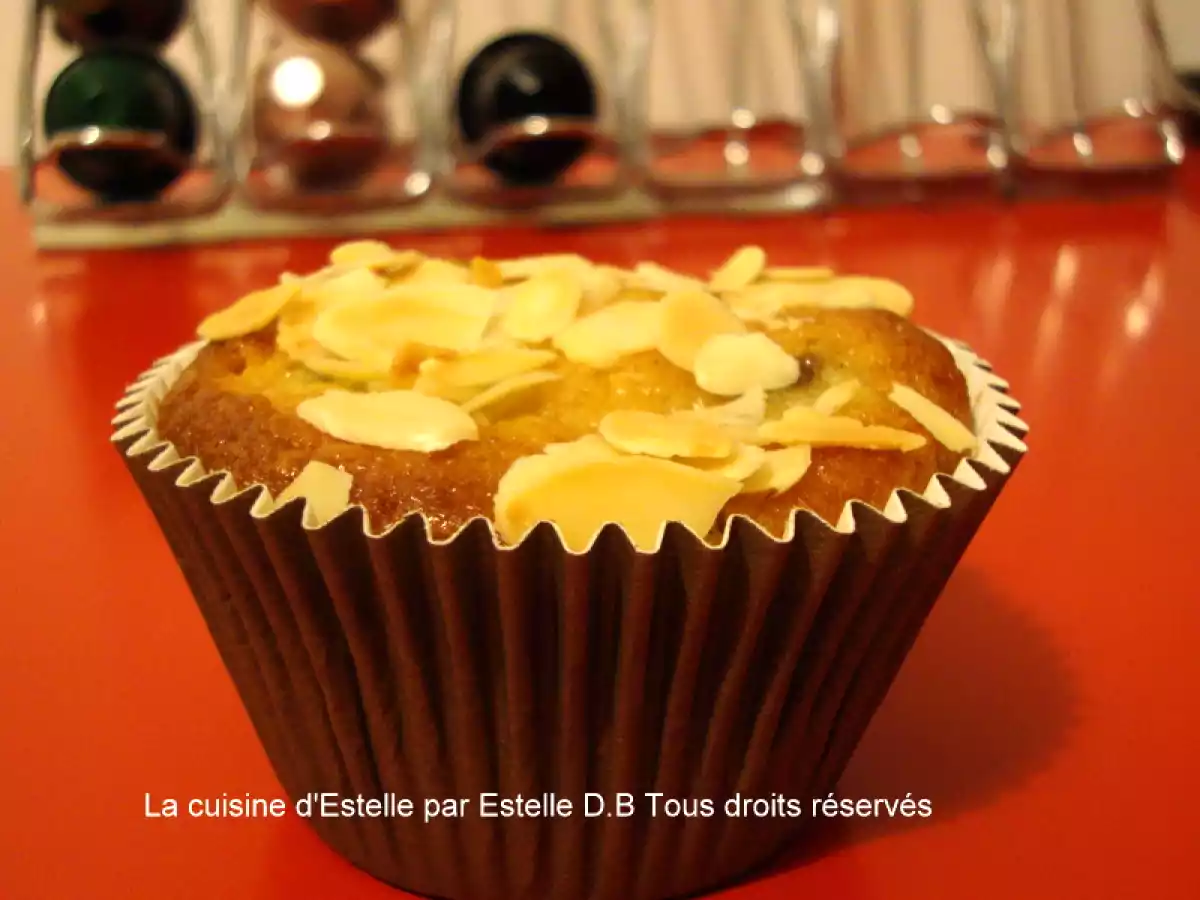 Muffins façon amandine aux poires