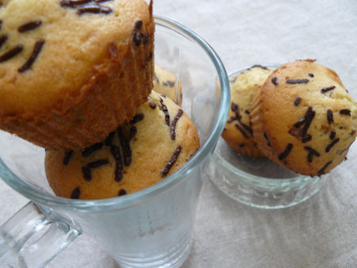 Muffins façon madeleines à la pralinoise, Recette Ptitchef