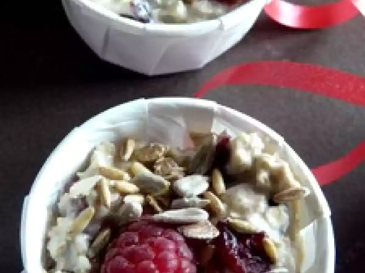 Muffins façon muesli, framboises & cranberries - photo 2