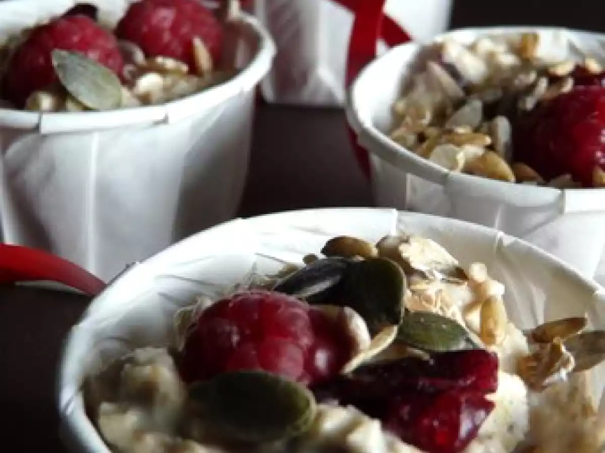 Muffins façon muesli, framboises & cranberries - photo 3