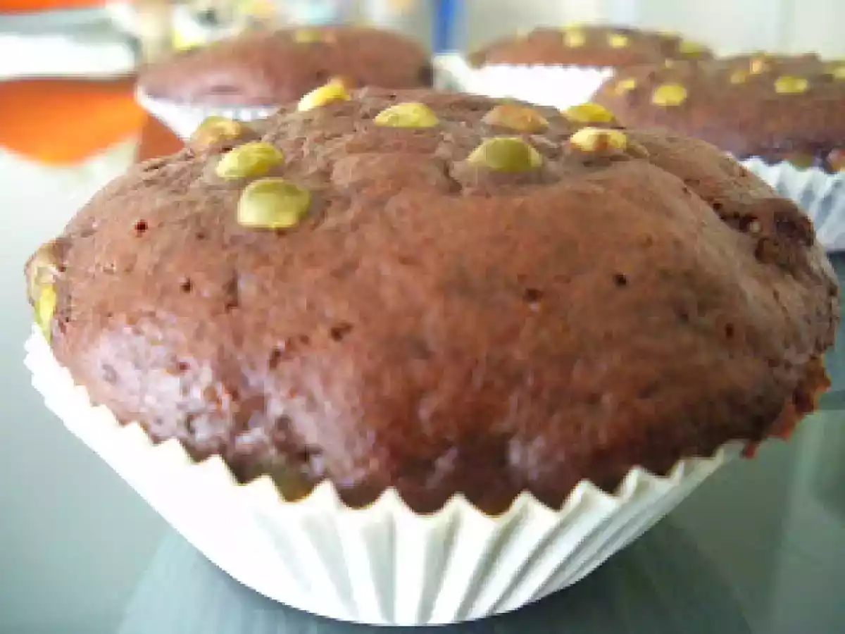 Muffins fondants chocolat petits-pois - photo 2