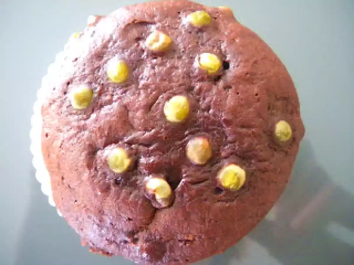 Muffins fondants chocolat petits-pois - photo 3