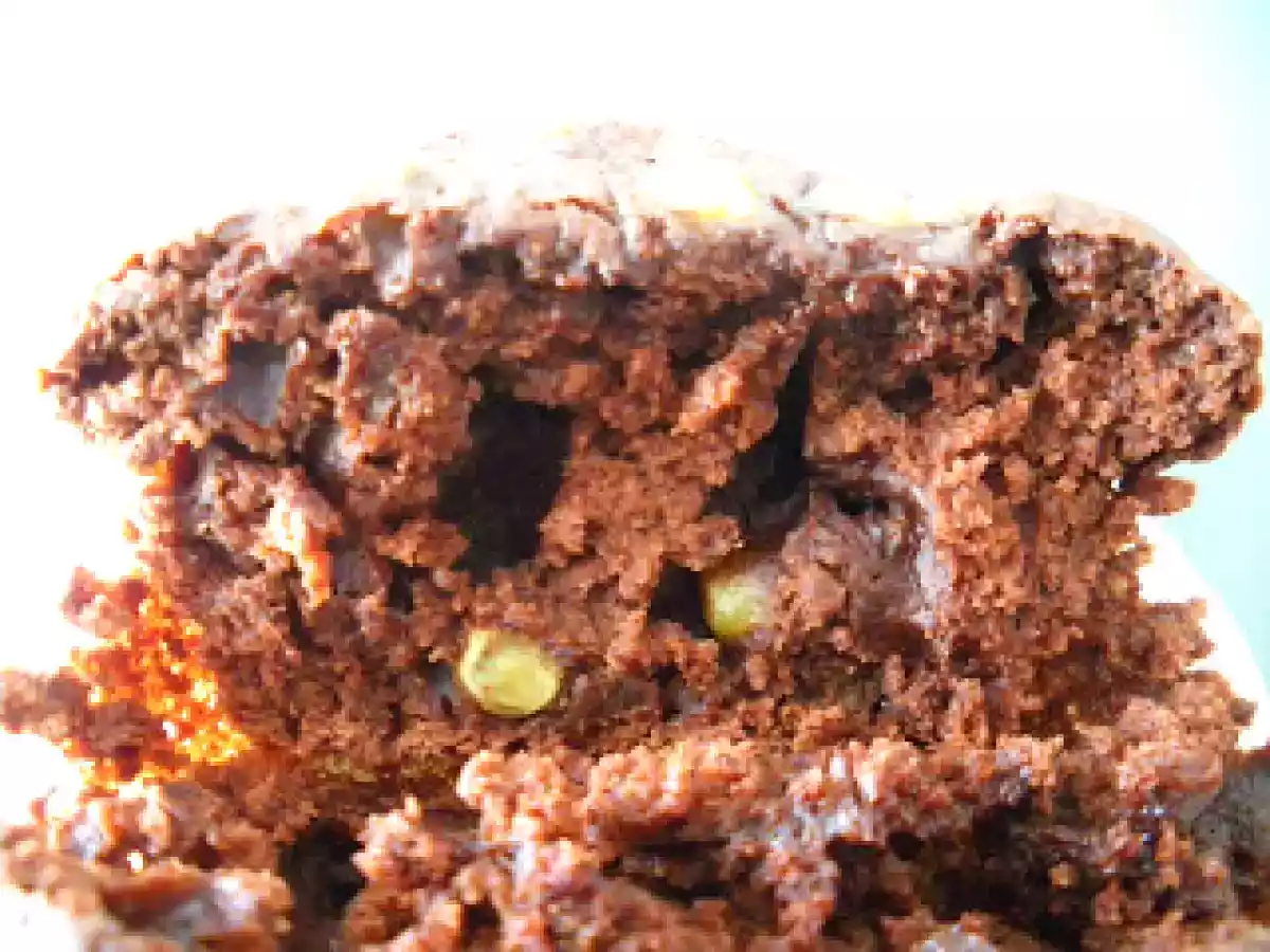 Muffins fondants chocolat petits-pois - photo 5