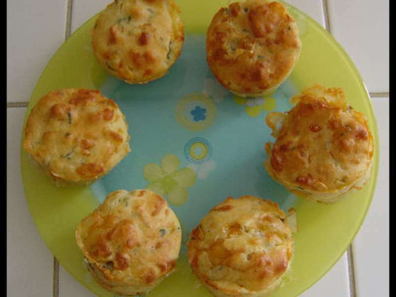 MUFFINS FROMAGERS : AU COMTE & ROQUEFORT, photo 1