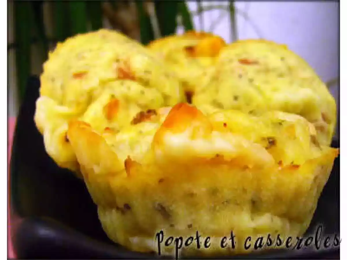 Muffins jambon, emmental, herbes de Provence - photo 2