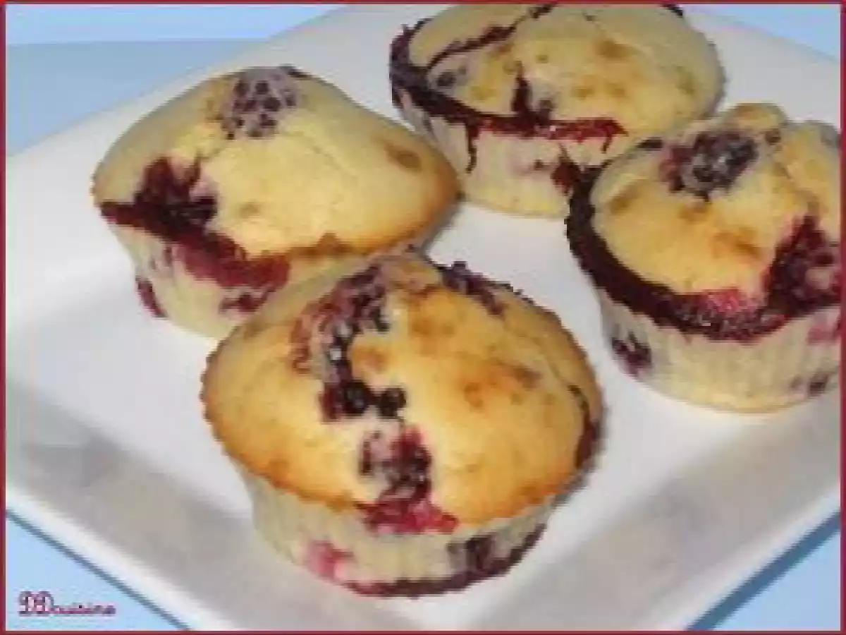 Muffins légers à la mûre de Sophie - photo 2