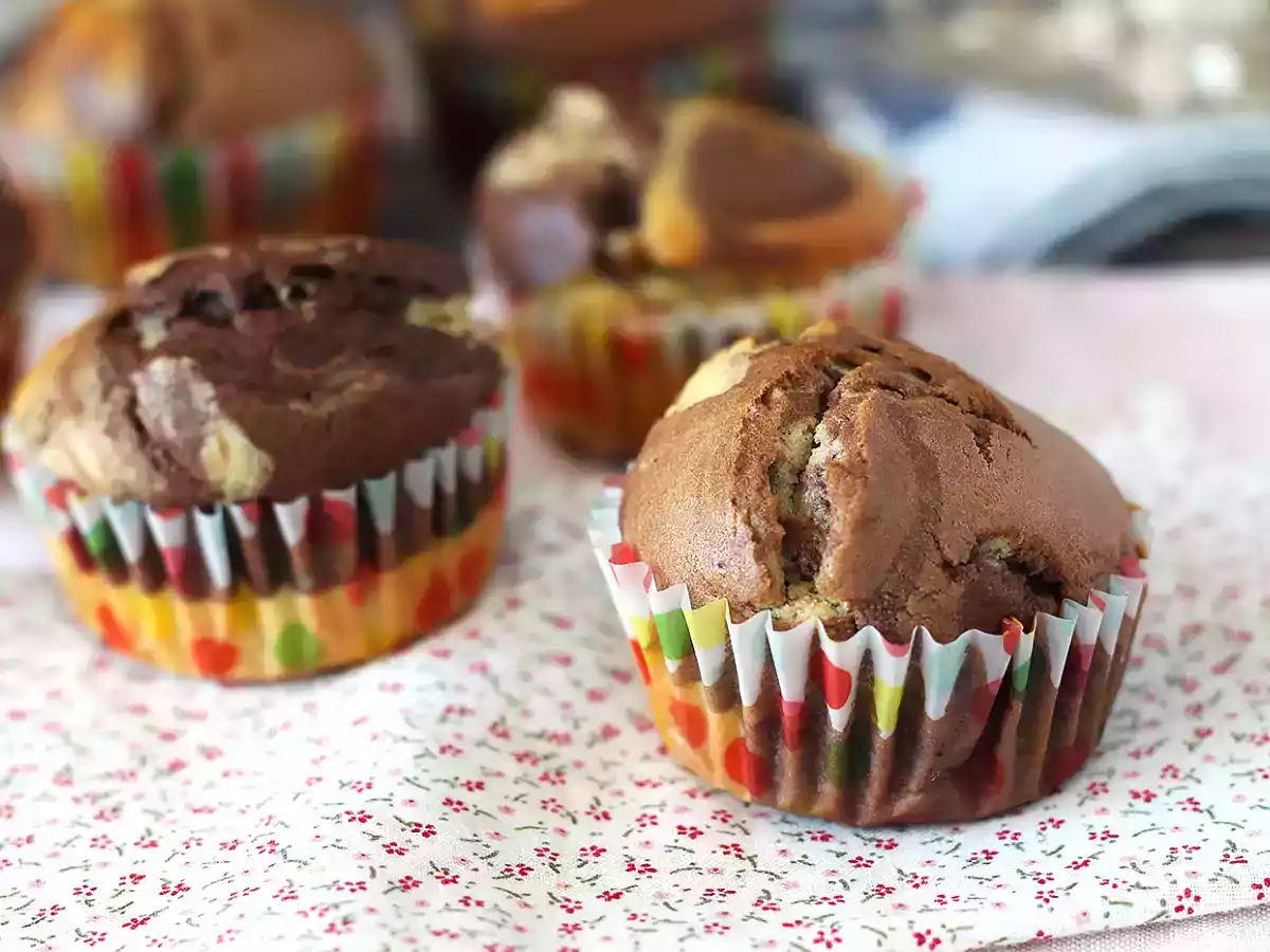 Muffins marbrés - photo 2
