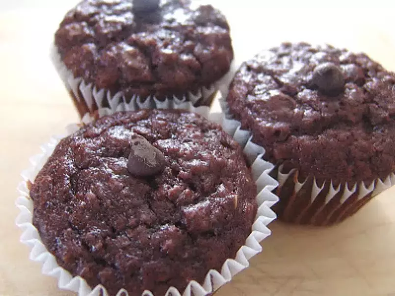 Muffins maxi-fondant au chocolat
