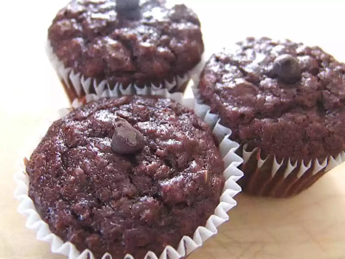 Muffins maxi-fondant au chocolat